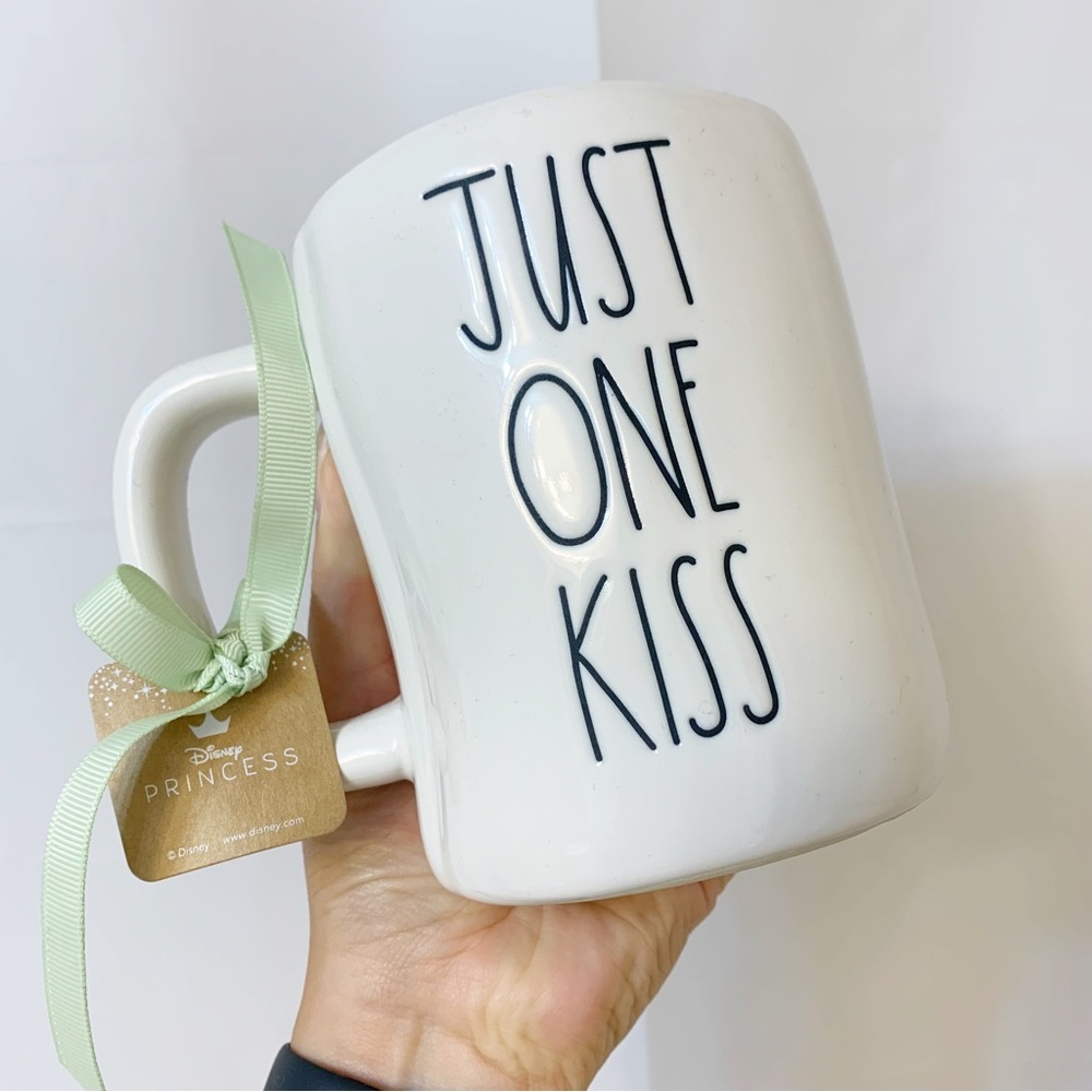 Rae Dunn “Just One Kiss” Princess Tiana Mug NWT